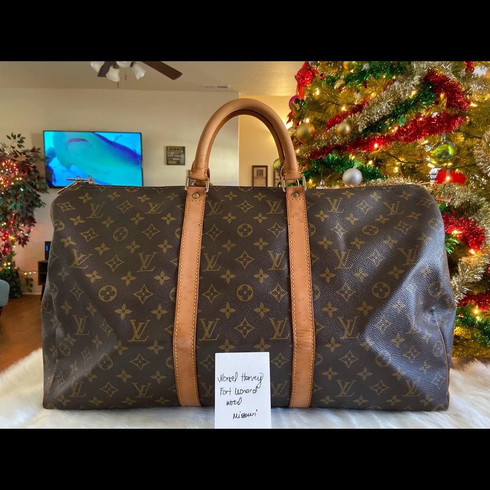 Authentic Louis Vuitton Keepall 50 Monogram